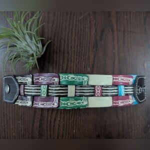 Colorful Leather Bracelet